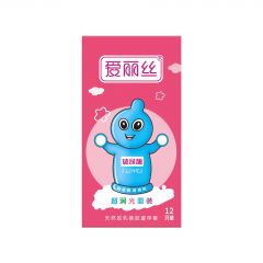 爱丽丝天然胶乳橡胶避孕套